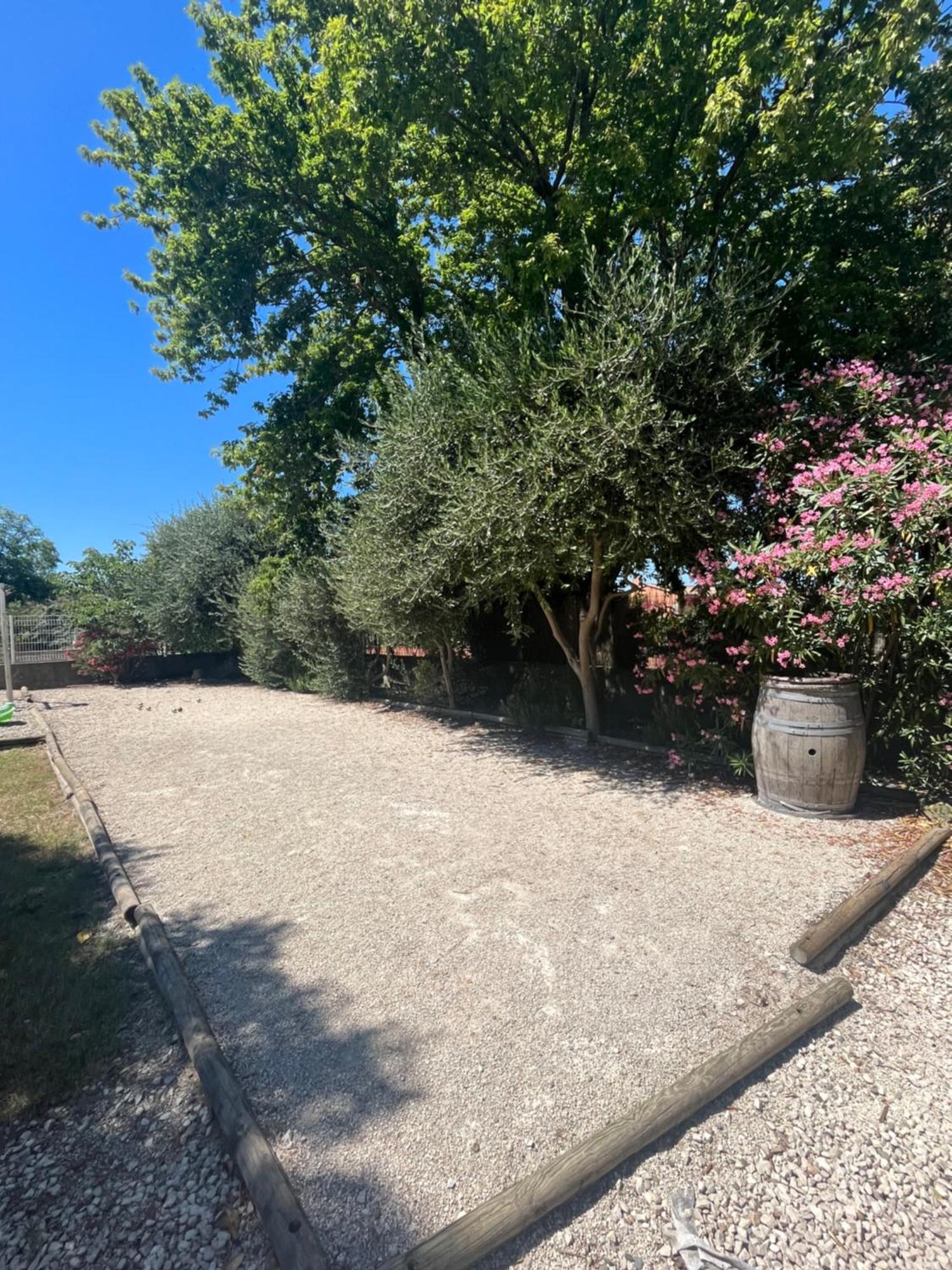Studio Menthe-Clim-Terrain De Petanque-Piscine Collective Saint-Paul-Trois-Châteaux Extérieur photo
